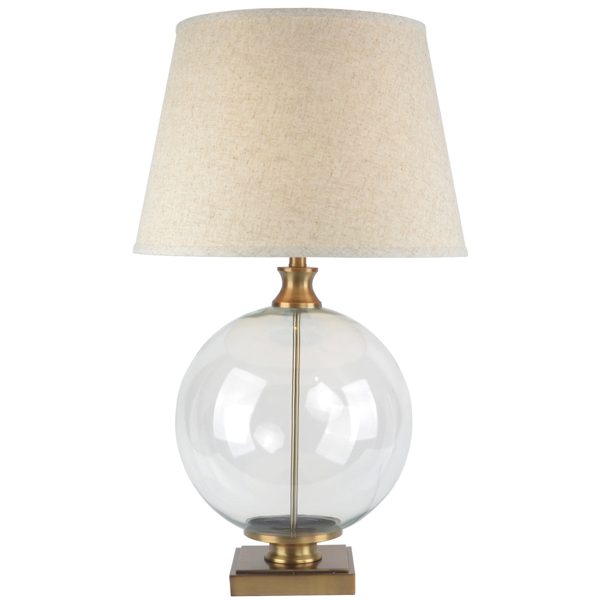 Wylam Glass Orb Table Lamp