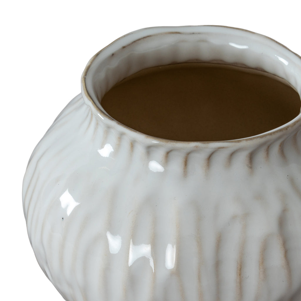 Blyth Squat Ceramic Vase
