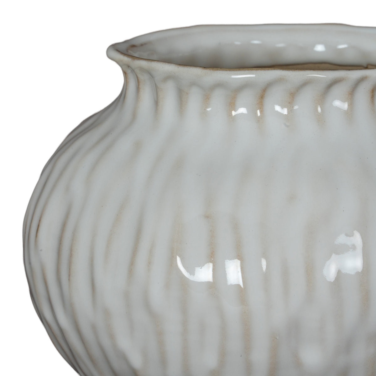 Blyth Squat Ceramic Vase