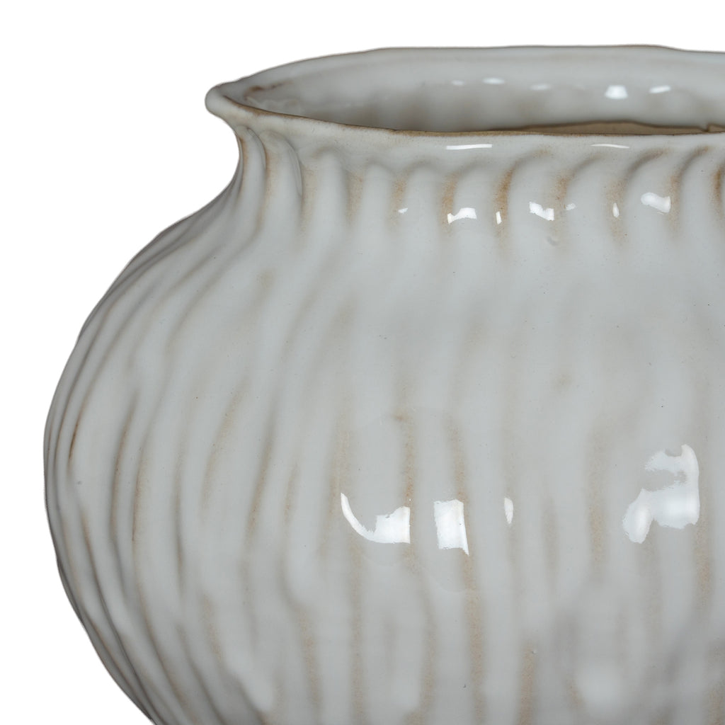 Blyth Squat Ceramic Vase