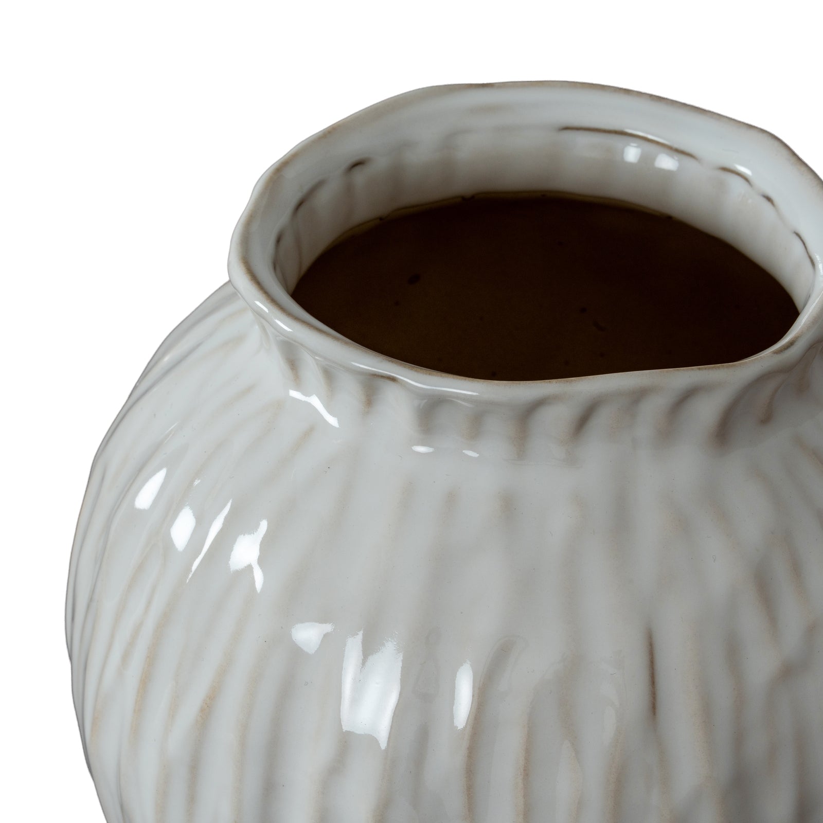 Aln Round Ceramic Vase