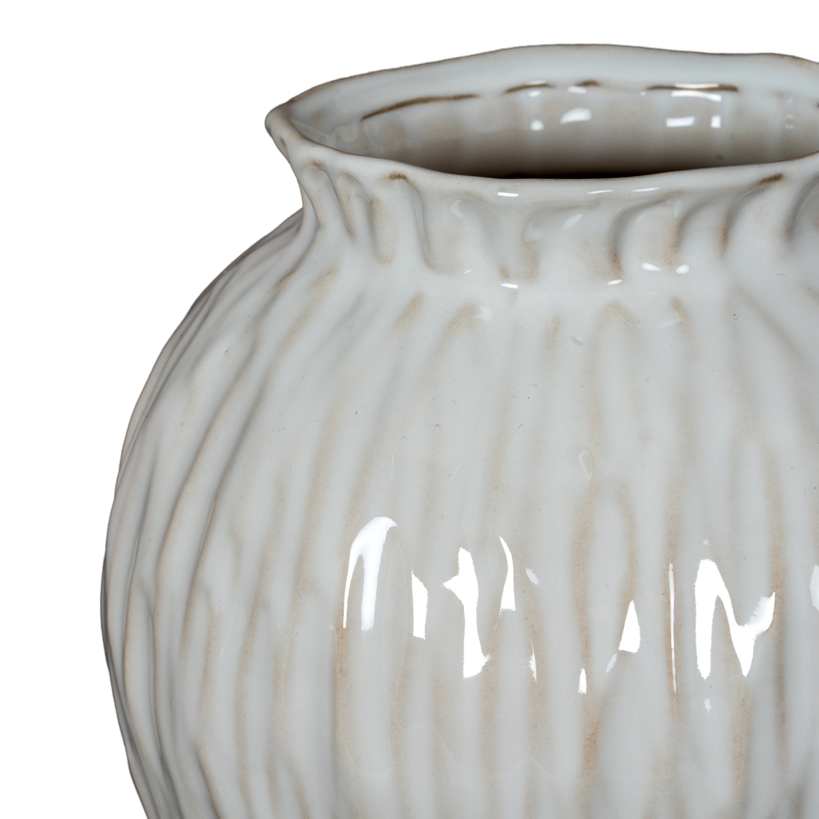 Aln Round Ceramic Vase