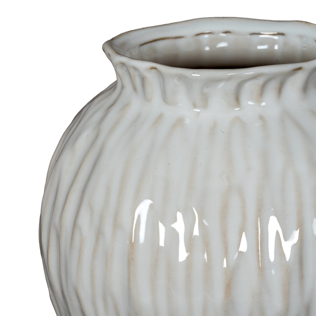Aln Round Ceramic Vase