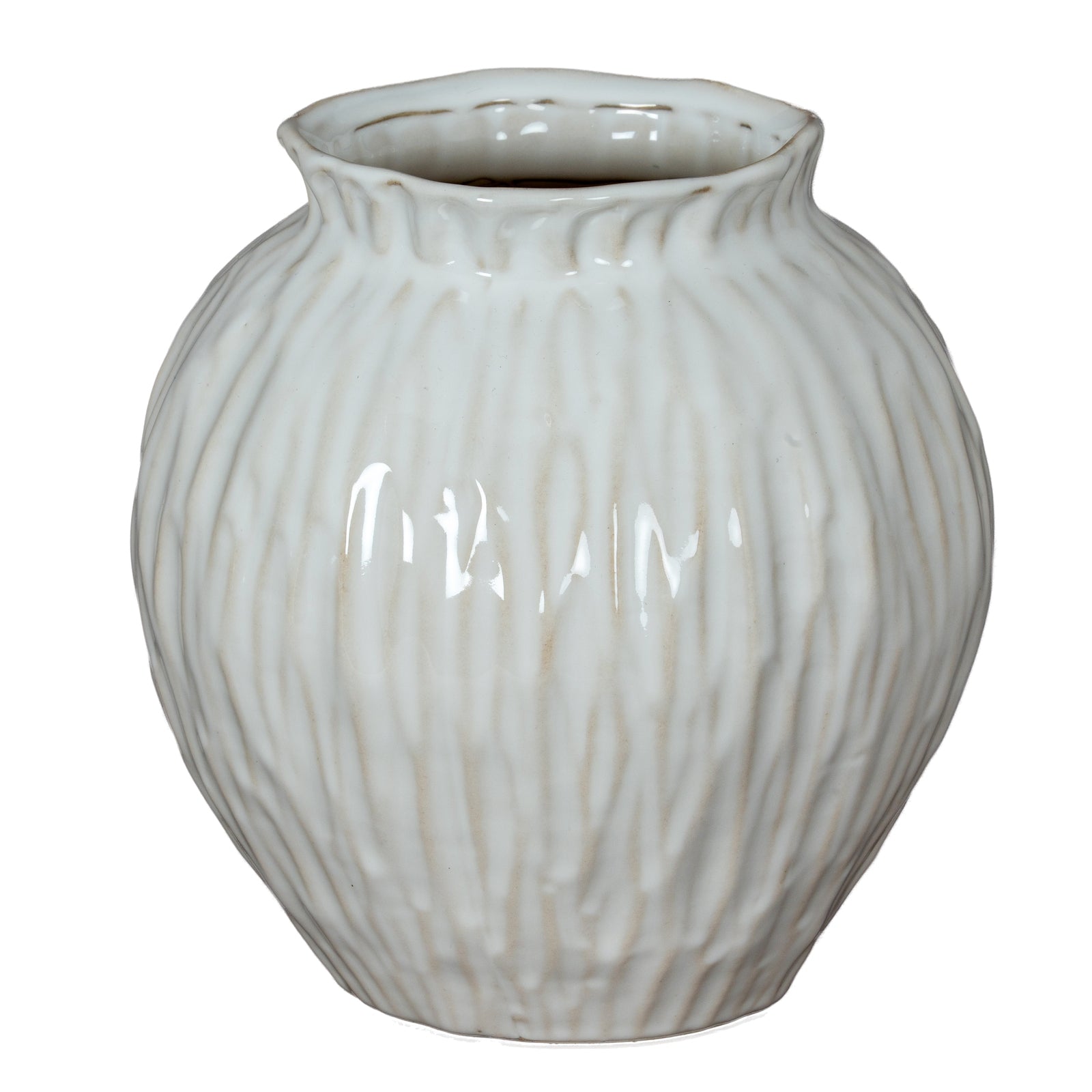 Aln Round Ceramic Vase