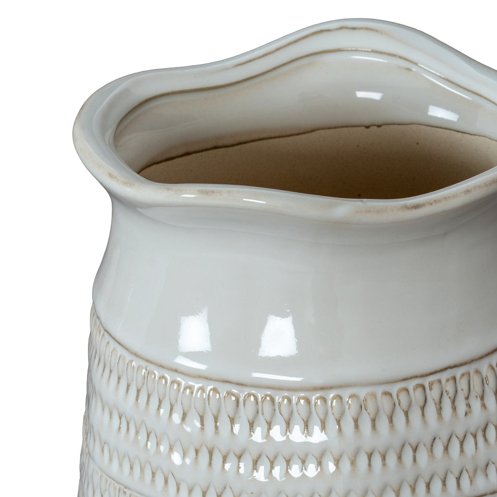 Shotton Textured Cylinder Vase