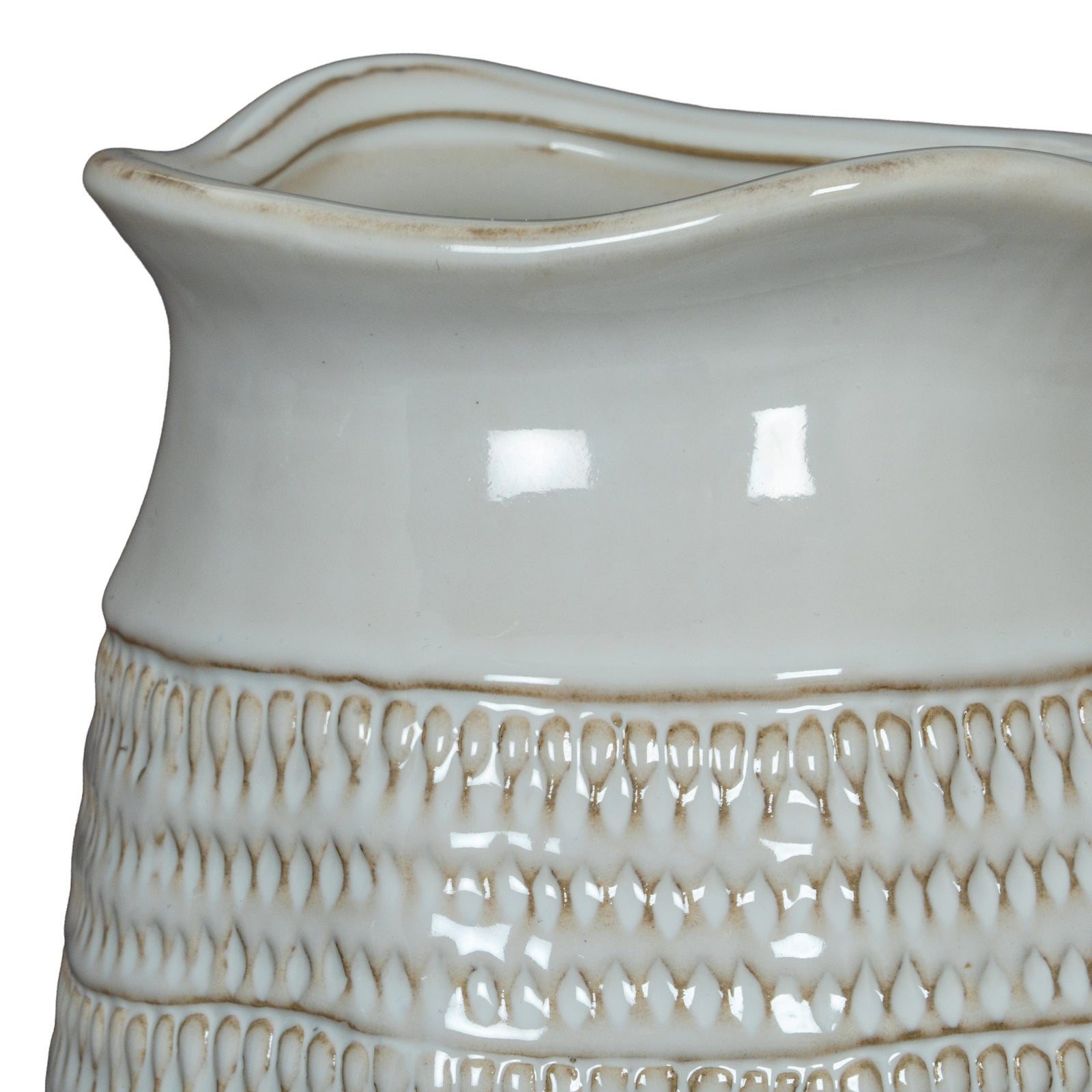 Shotton Textured Cylinder Vase