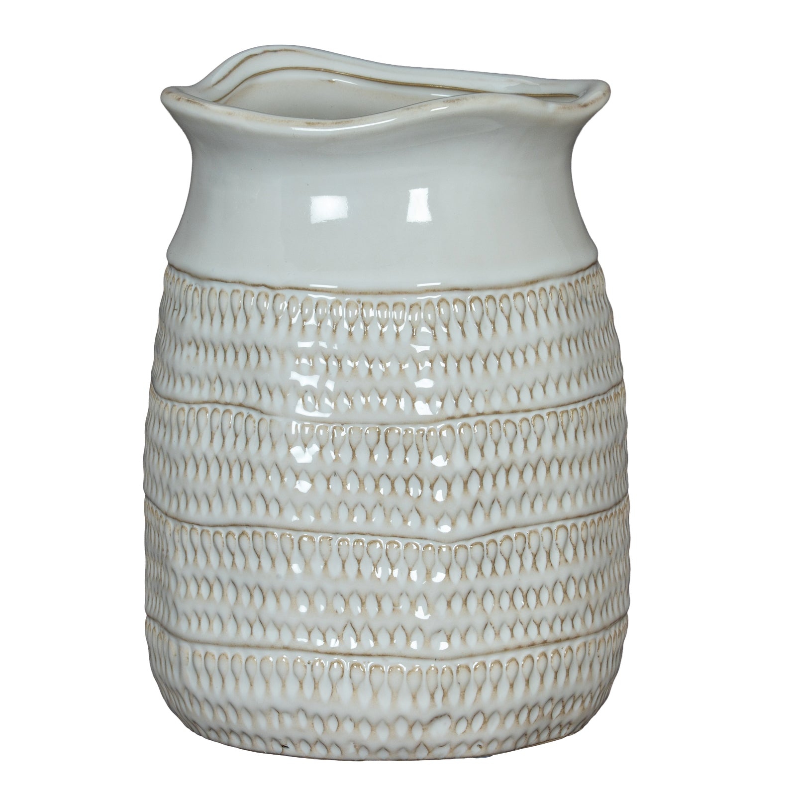 Shotton Textured Cylinder Vase