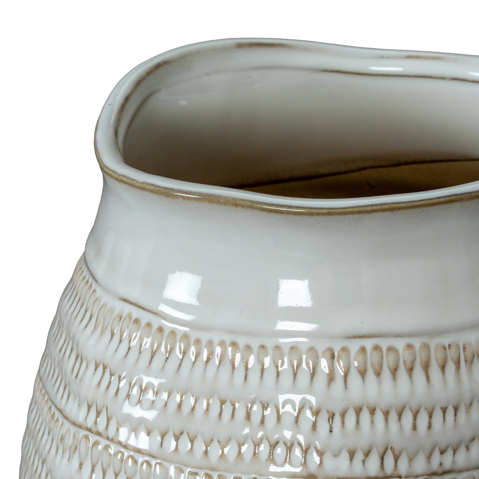Humbleton Wide Textured Vase