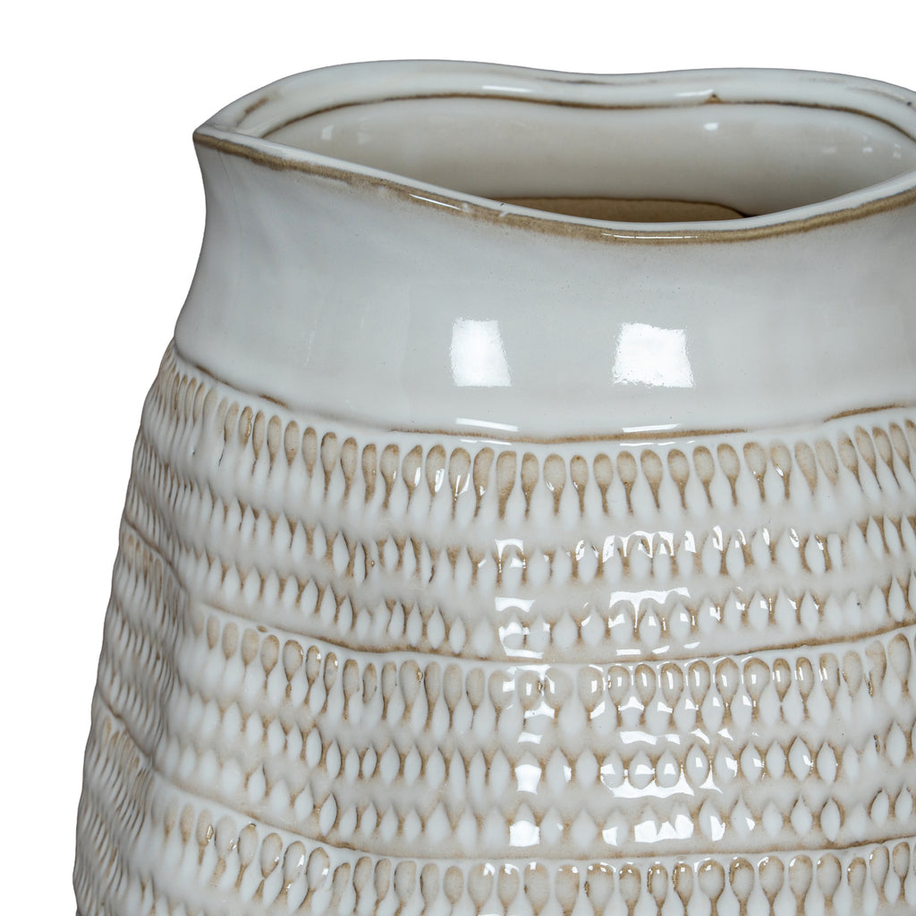 Humbleton Wide Textured Vase