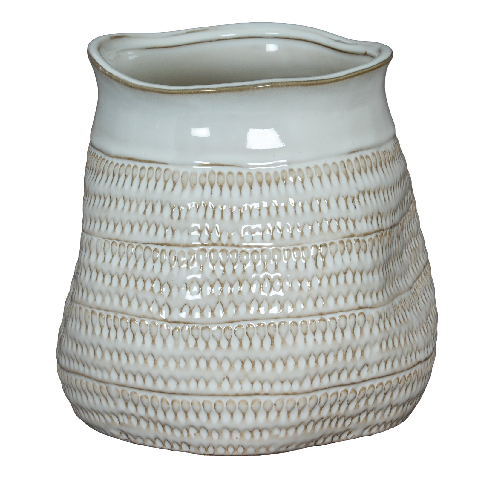 Humbleton Wide Textured Vase