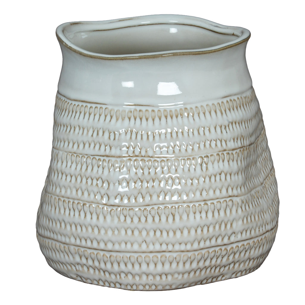 Humbleton Wide Textured Vase