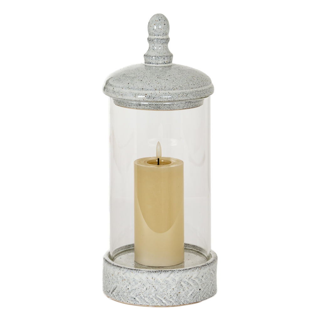 Guyzance Medium Hurricane Lantern With Lid