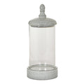 Hadston Large Hurricane Lantern With Lid