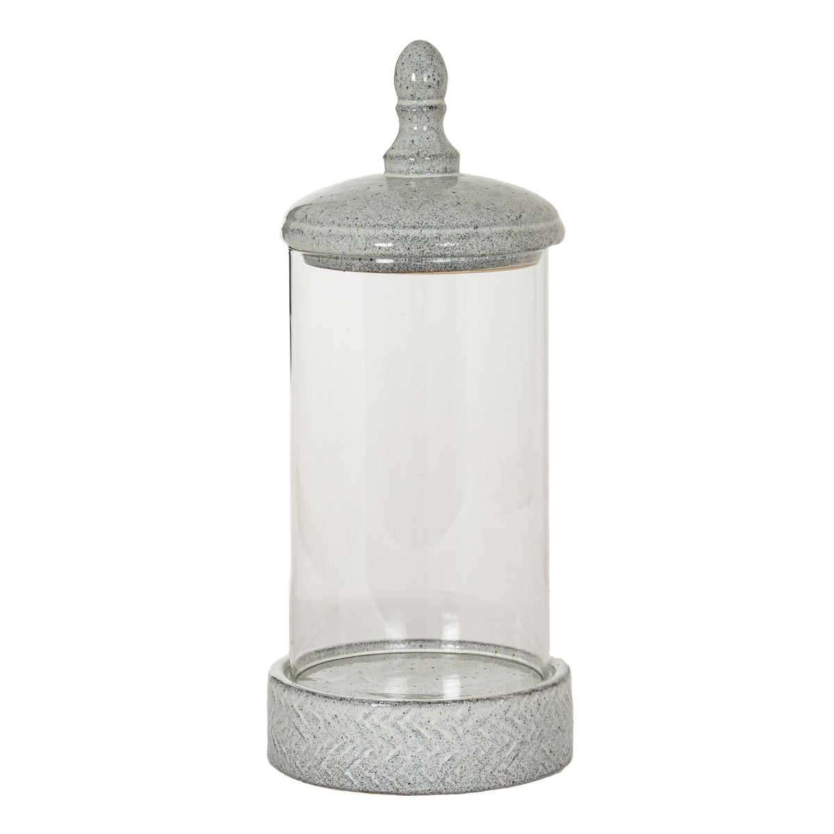 Hadston Large Hurricane Lantern With Lid