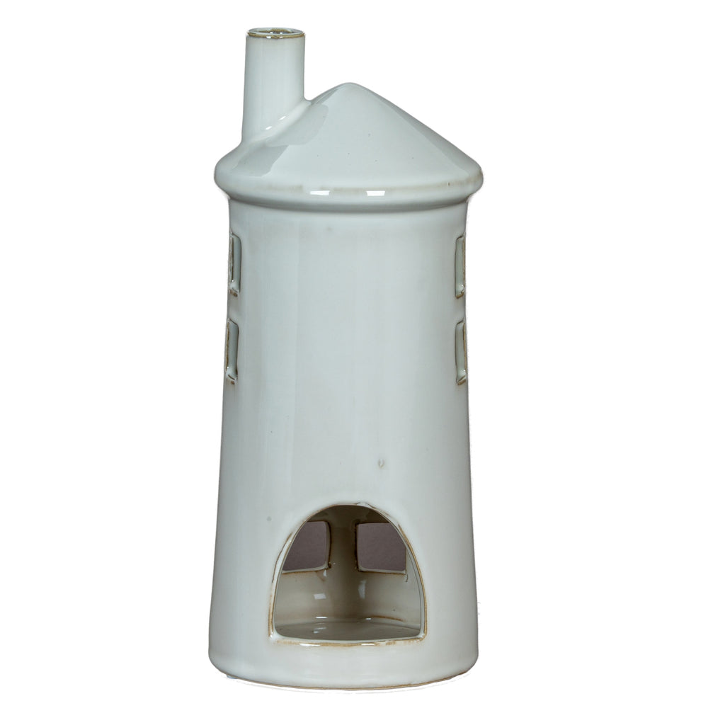 Hazon Ceramic Lighthouse Tealight Holder