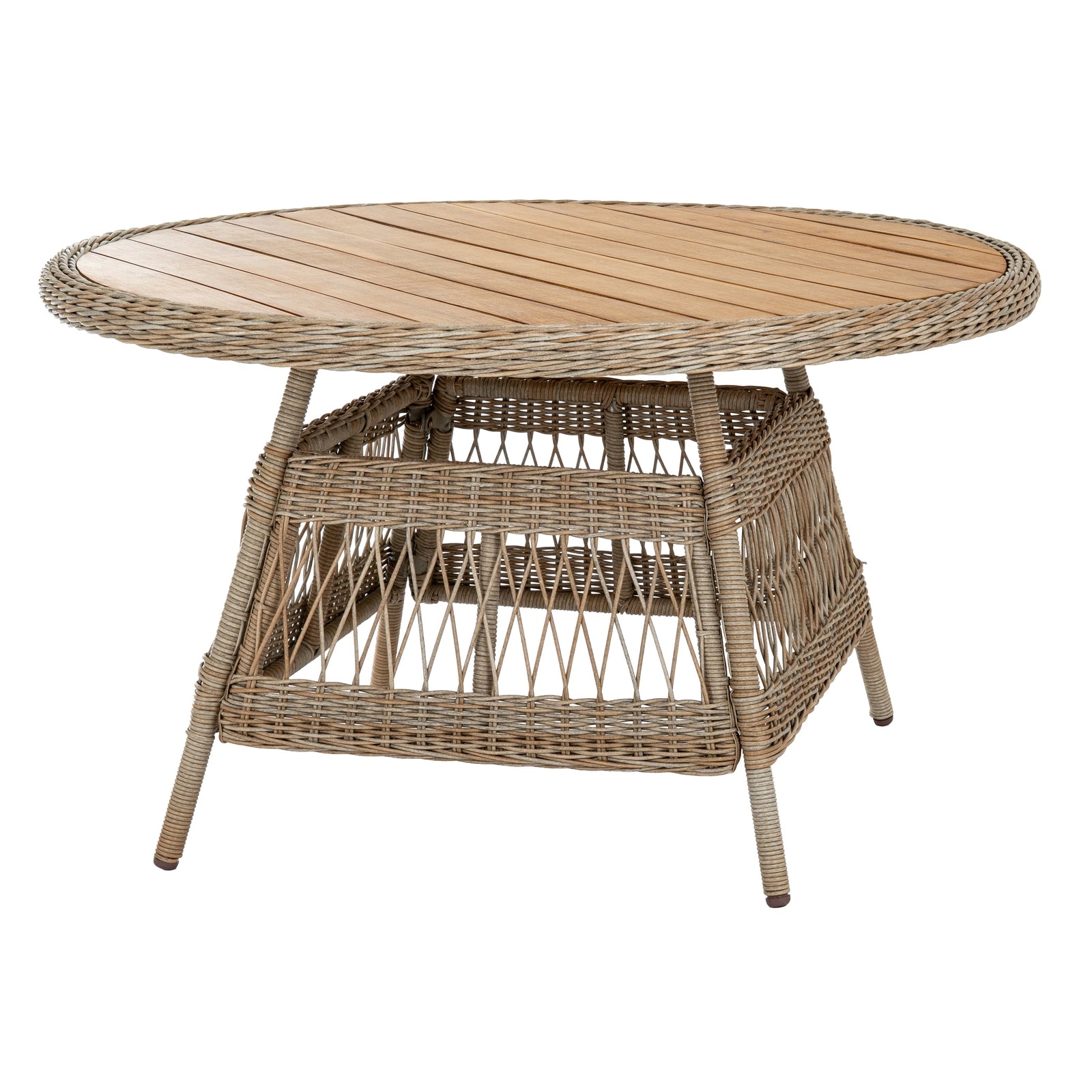 Mickley Woven Outdoor Round Dining Set