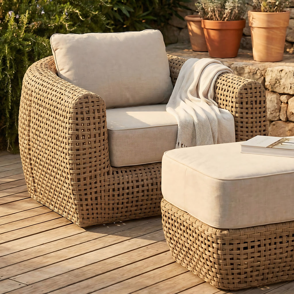 Bedlington Rattan Lounge Chair