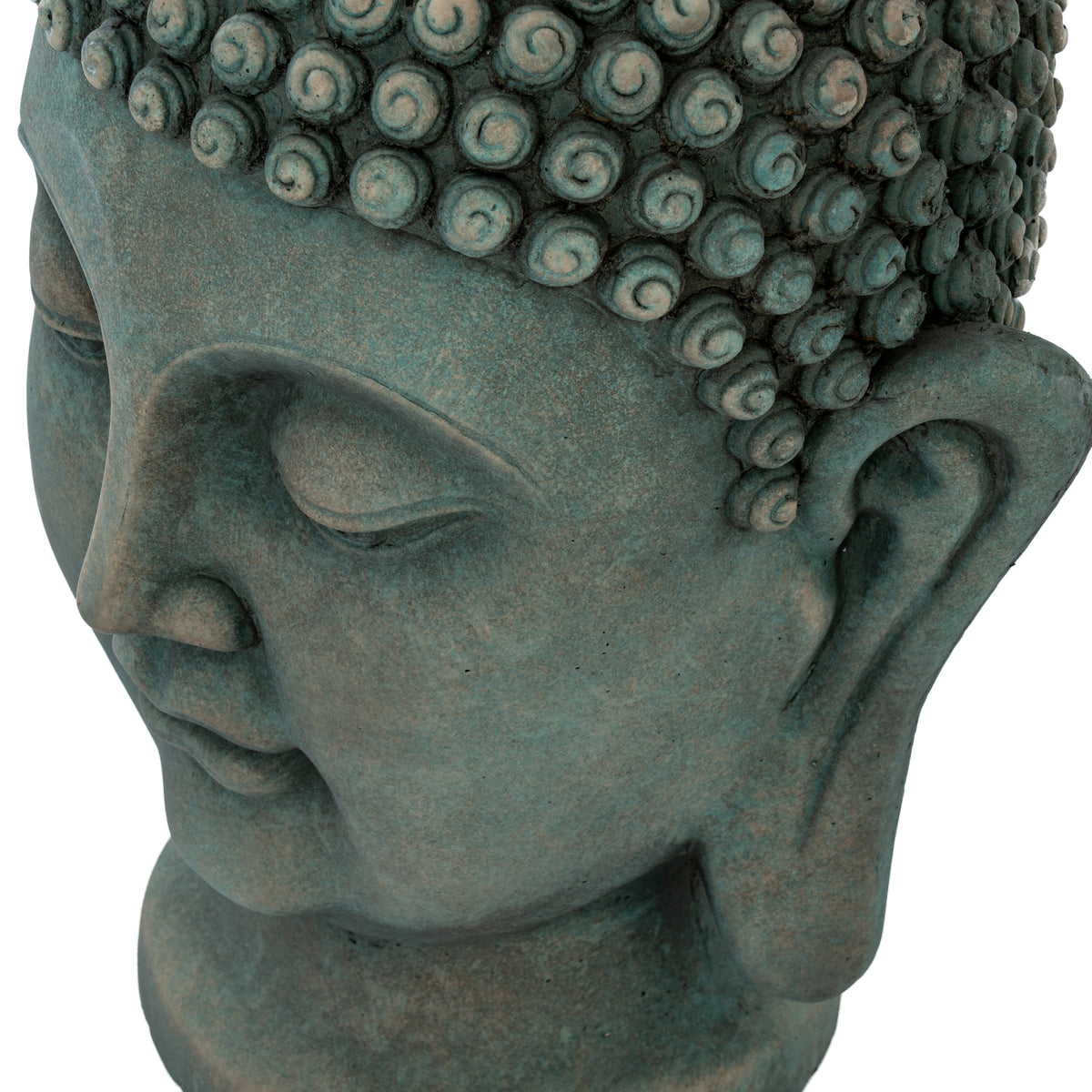 Titlington Concrete Buddha Head