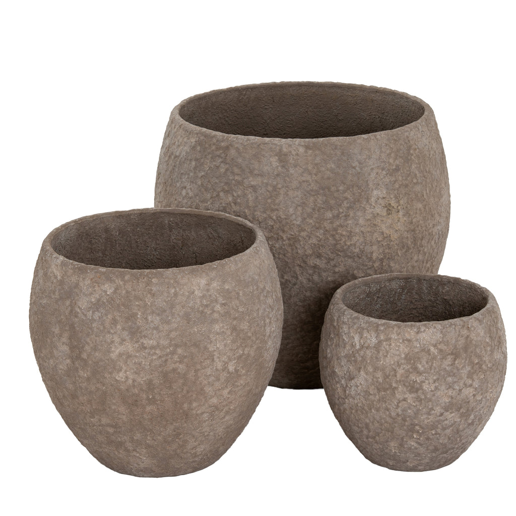 Crawley Pot Belly Planter Set