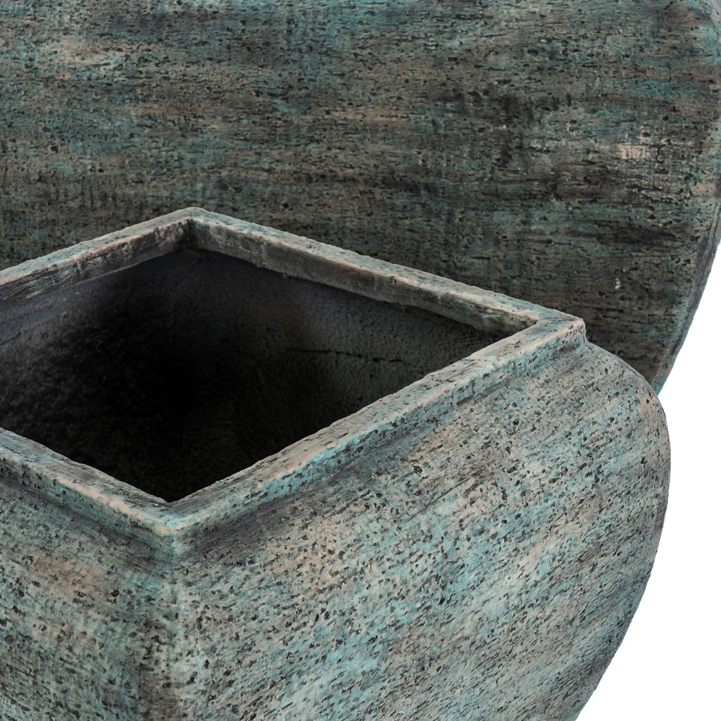 Beanley Square Drum Planter Set