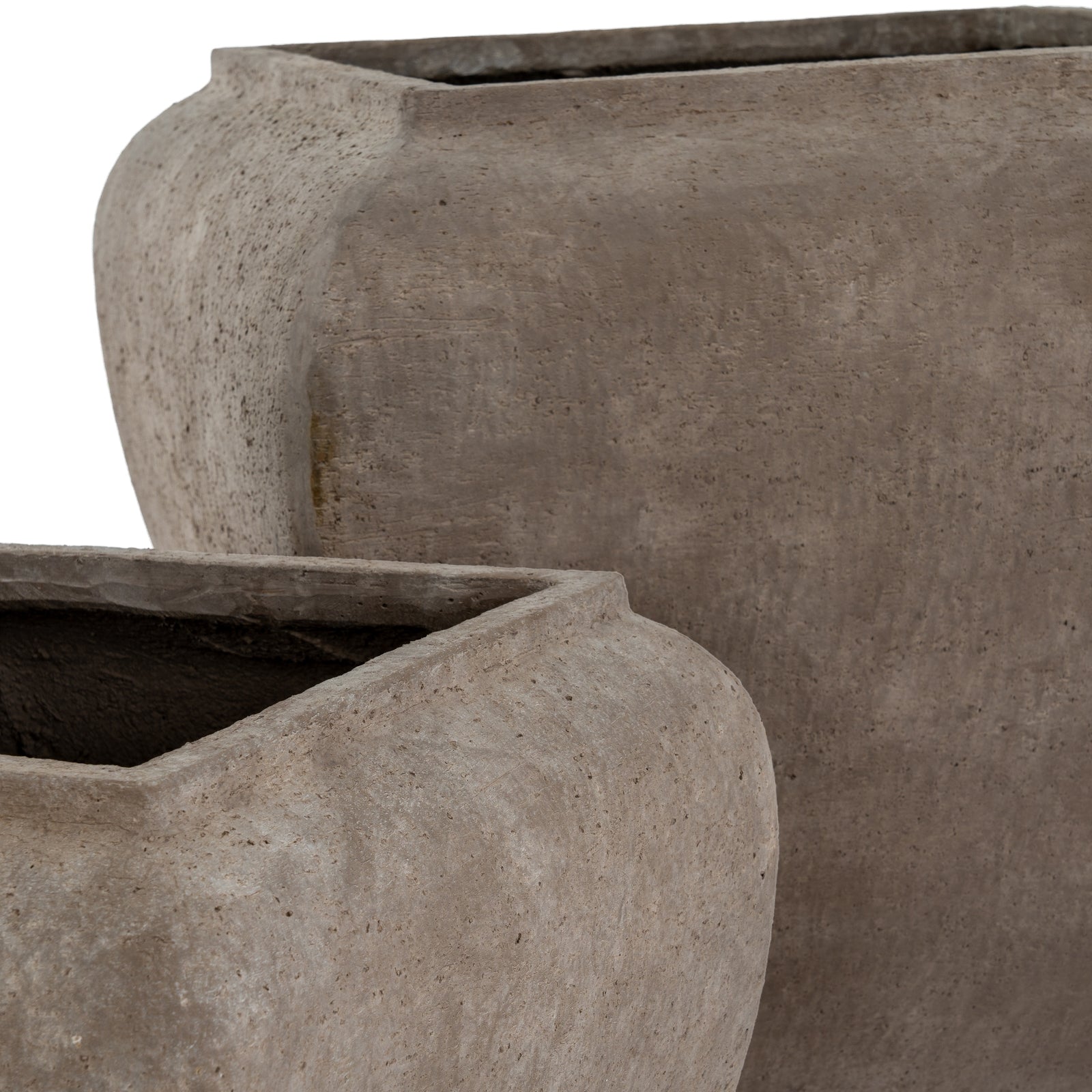 Lemmington Square Drum Planter Set