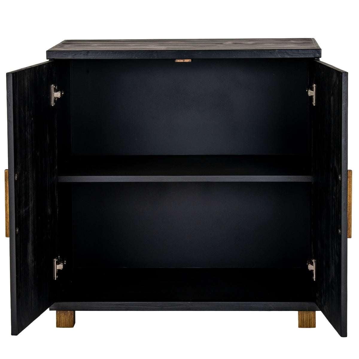 Pigdon Black Two Door Small Sideboard