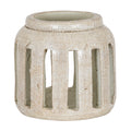 Amble Large Ceramic Pillar Candle Holder