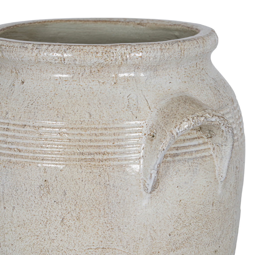 Dunstan Medium Ceramic Pot With Handles