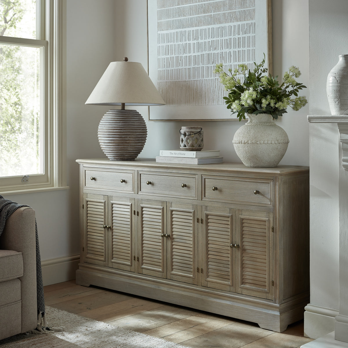 Acklington Large 6 Door 3 Drawer Dresser Base
