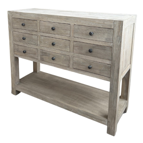 Druridge 9 Drawer Chest With Shelf