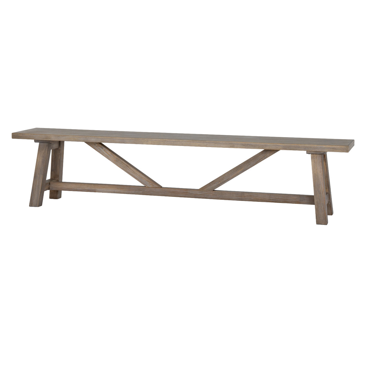Lynemouth Large Wooden Dining Bench