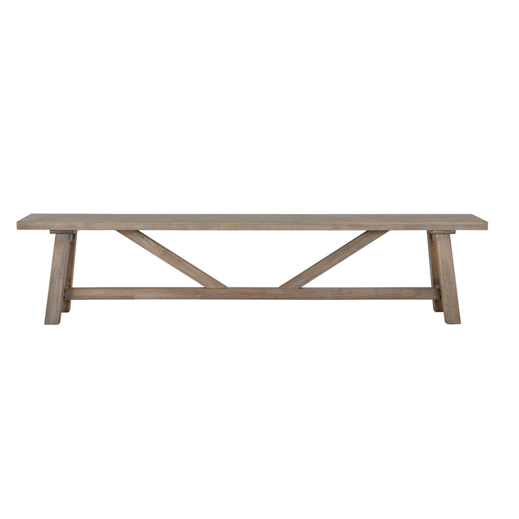 Lynemouth Large Wooden Dining Bench