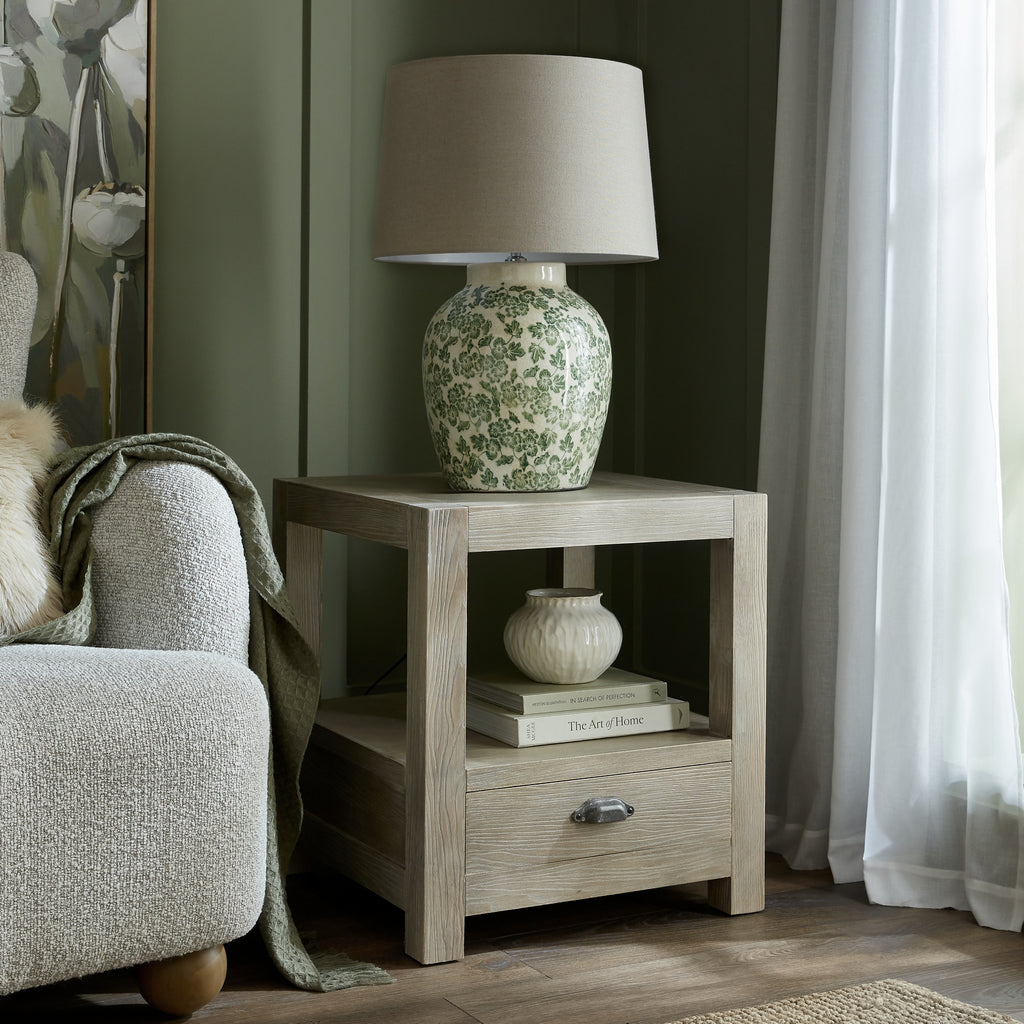 Widdrington 1 Drawer Side Table With Shelf