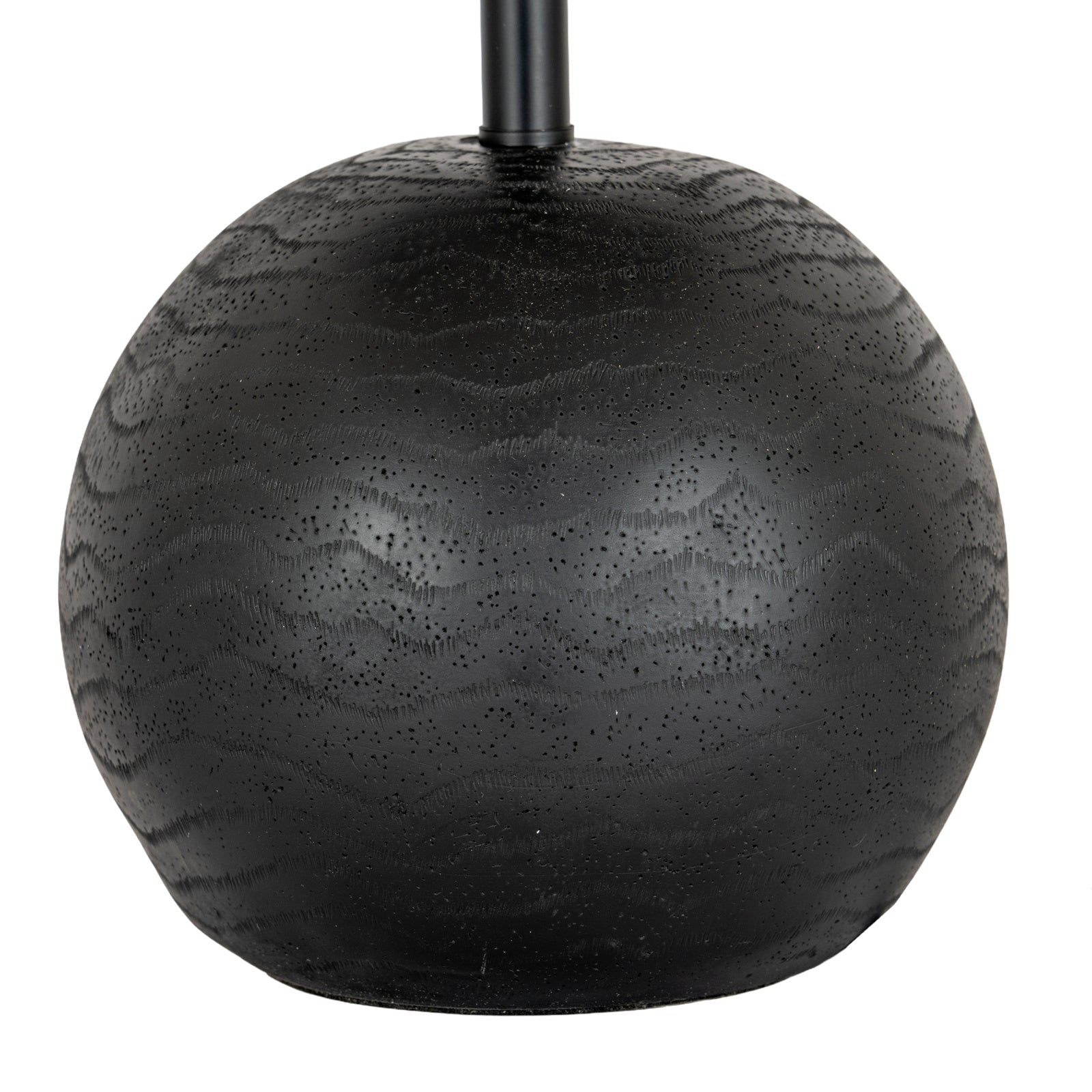 Amble Black Cannon Table Lamp