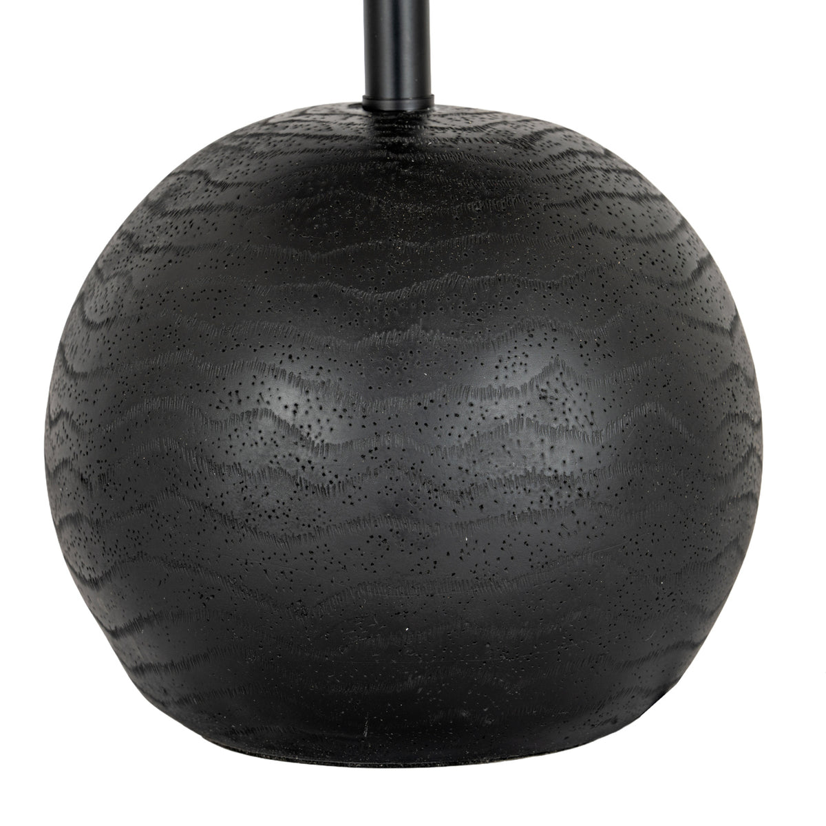 Amble Black Cannon Table Lamp