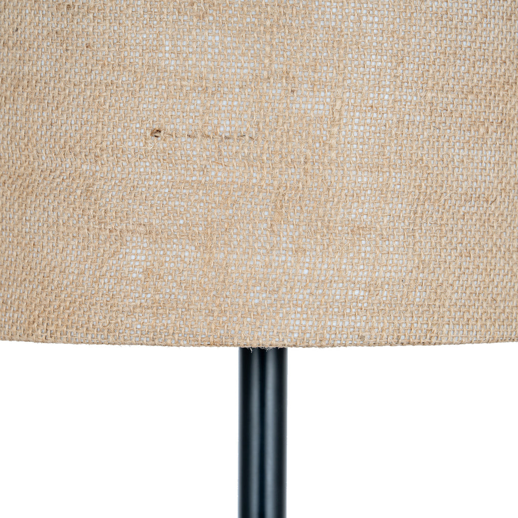 Amble Black Cannon Table Lamp