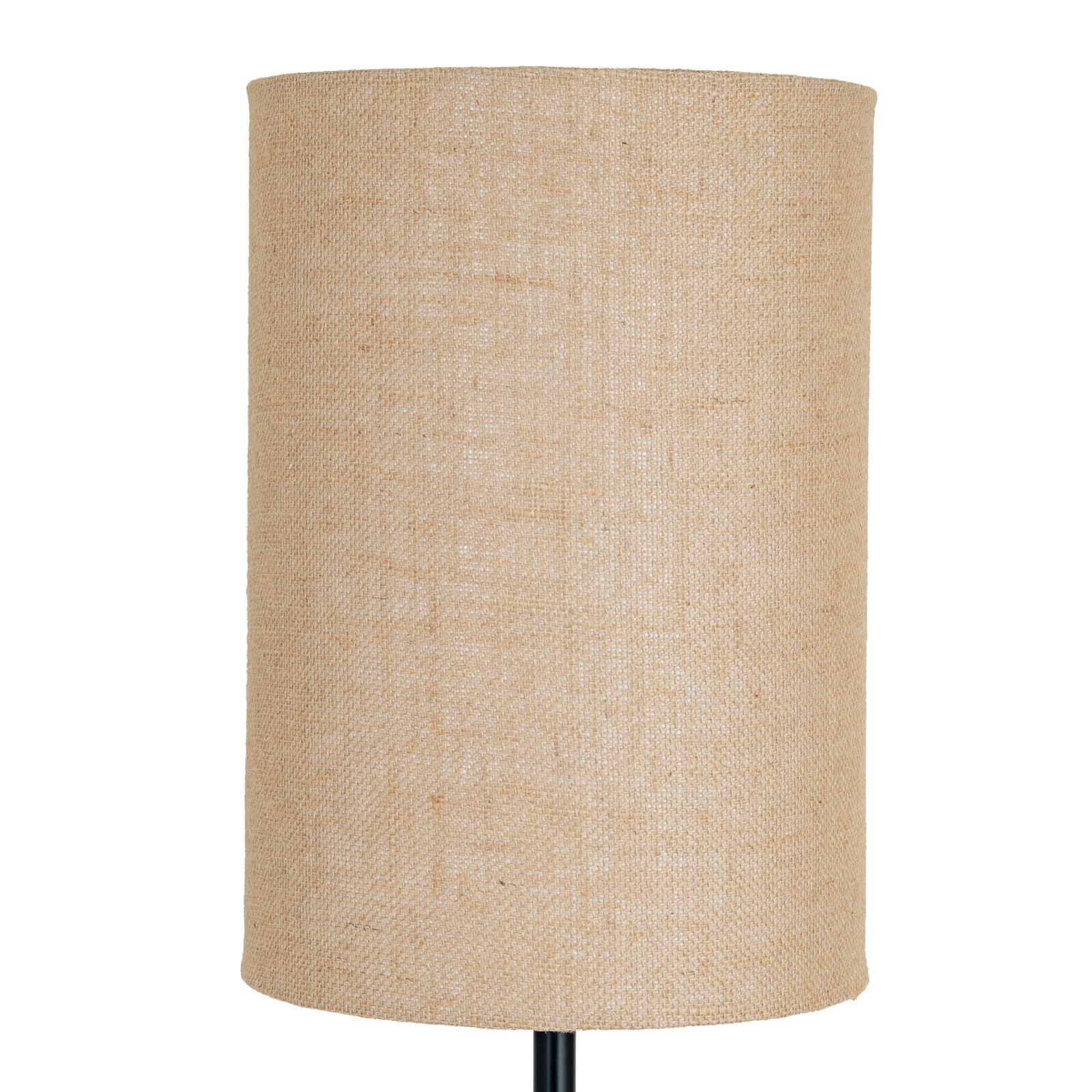 Warkworth Black Cannon Floor Lamp