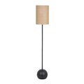 Warkworth Black Cannon Floor Lamp