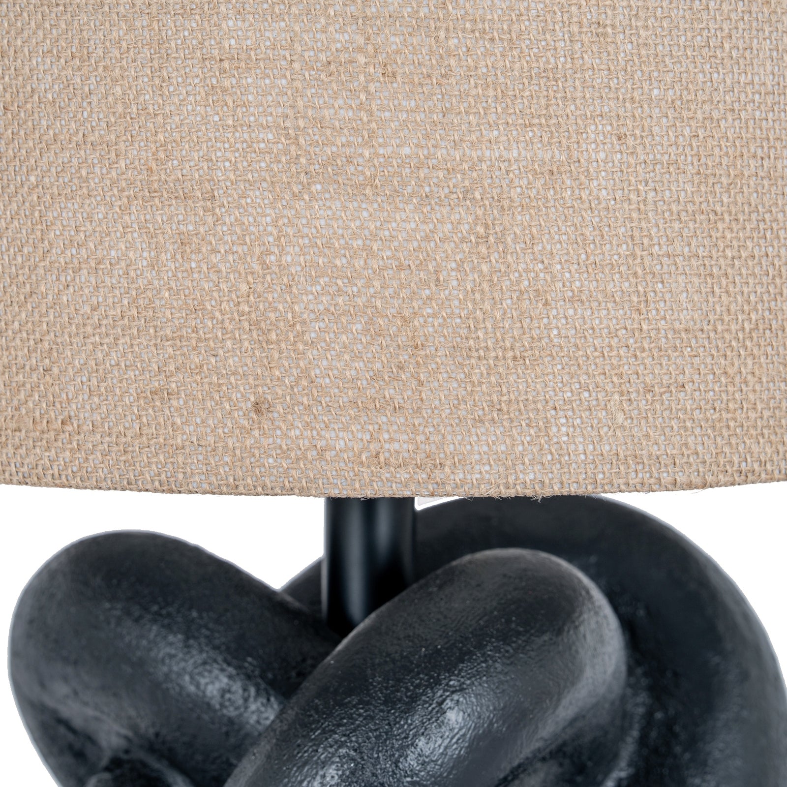 Howick Black Knot Table Lamp