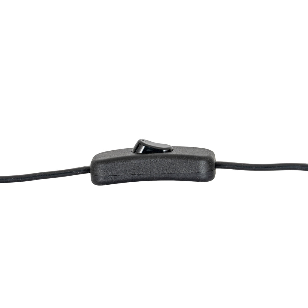 Barrasford Squat Glass Table Lamp