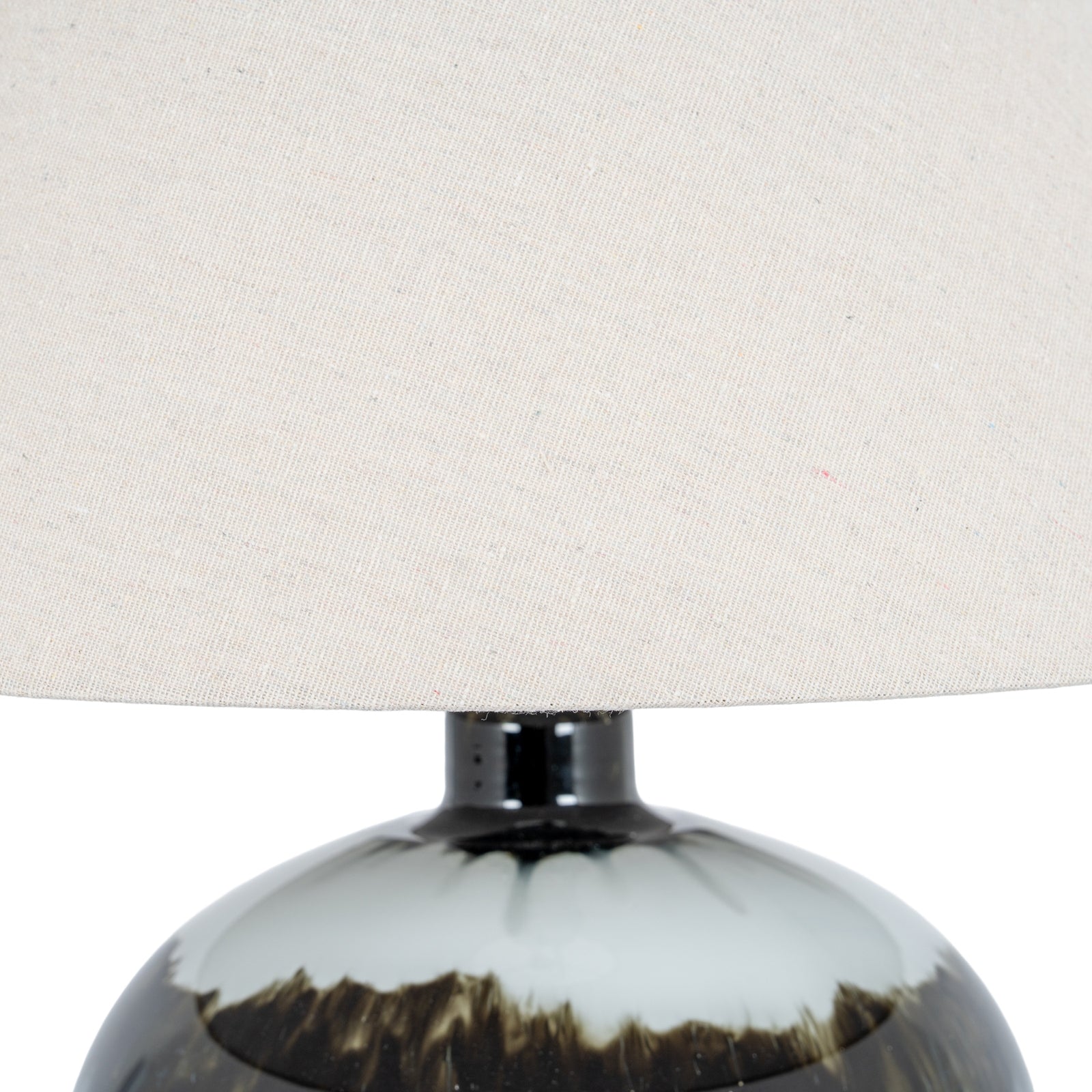 Humshaugh Squat Glass Table Lamp