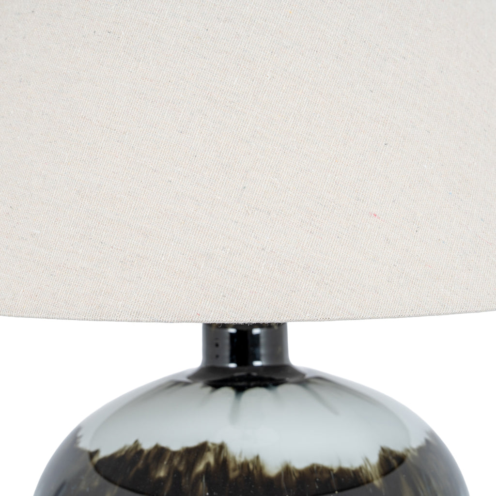 Humshaugh Squat Glass Table Lamp