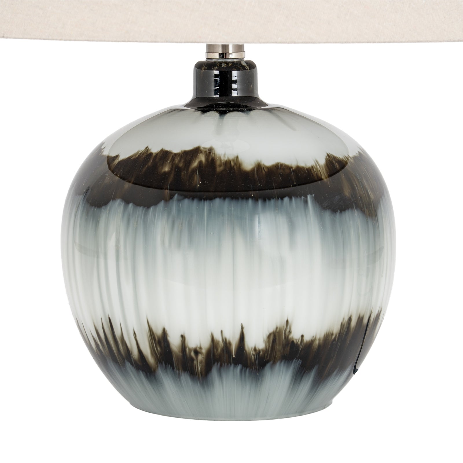 Humshaugh Squat Glass Table Lamp