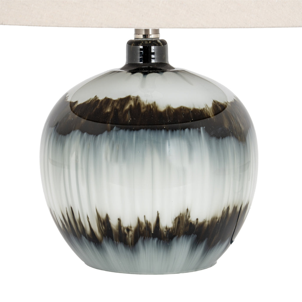 Humshaugh Squat Glass Table Lamp