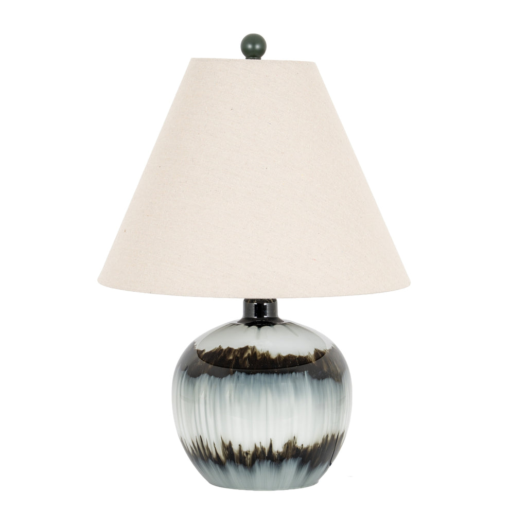 Humshaugh Squat Glass Table Lamp