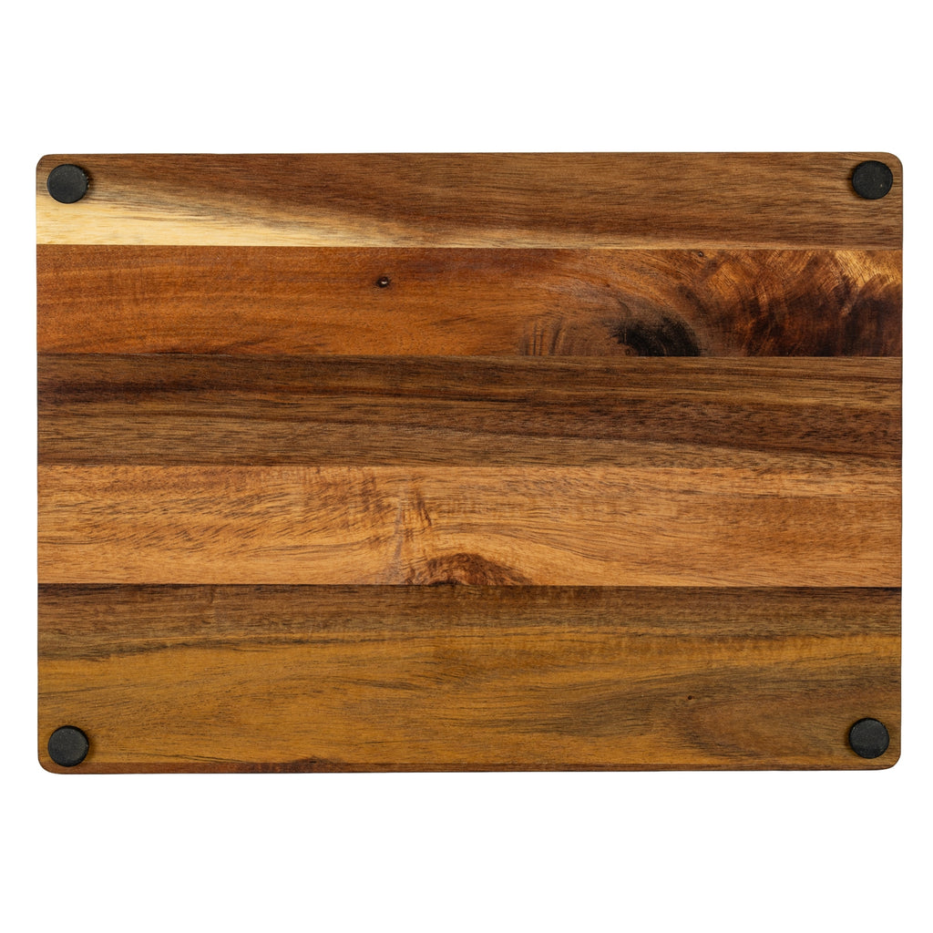 Corbridge Acacia Cheese Board Set With White Bowl