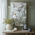 Ovingham Hand Painted Seed Head Framed Canvas