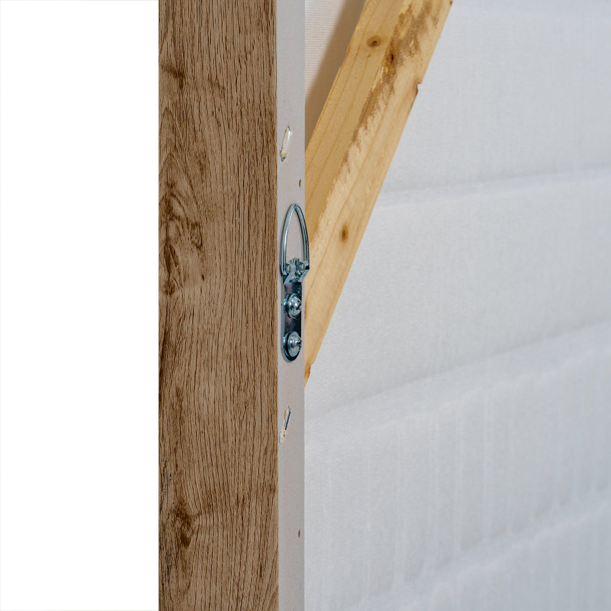Bywell Textured Line Framed Canvas