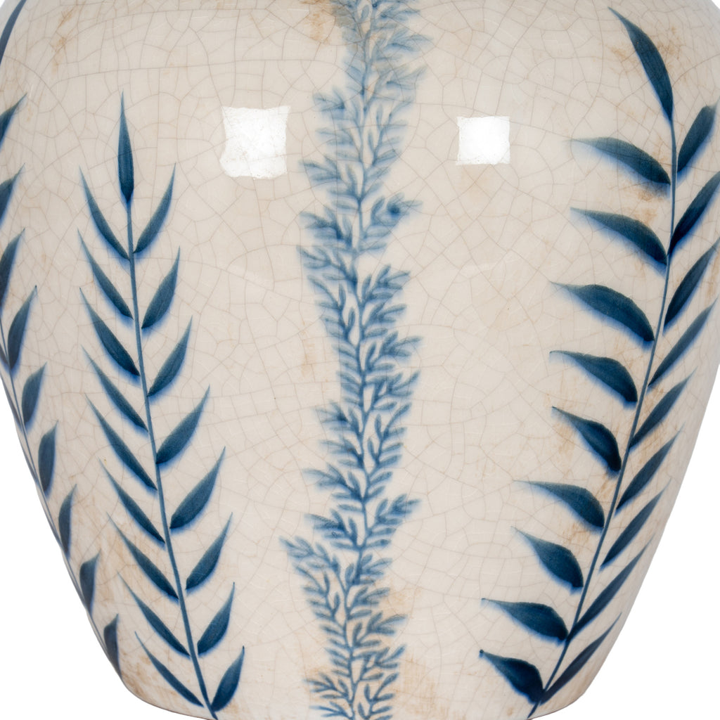 Mindrum Small Blue Floral Vase