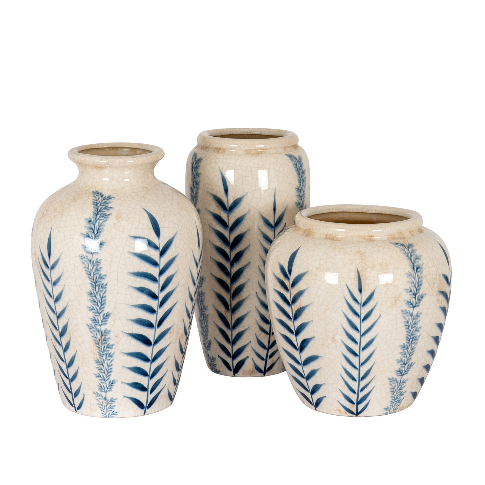 Mindrum Small Blue Floral Vase